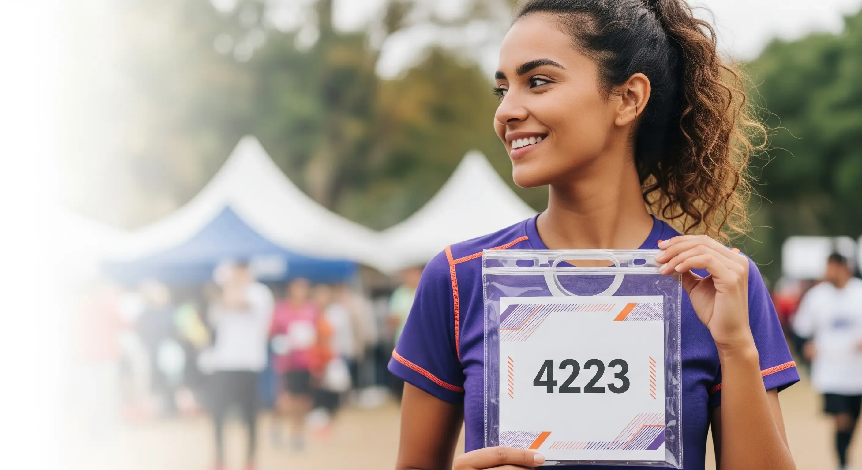 Retirada de kit de corrida de forma rápida e sem filas