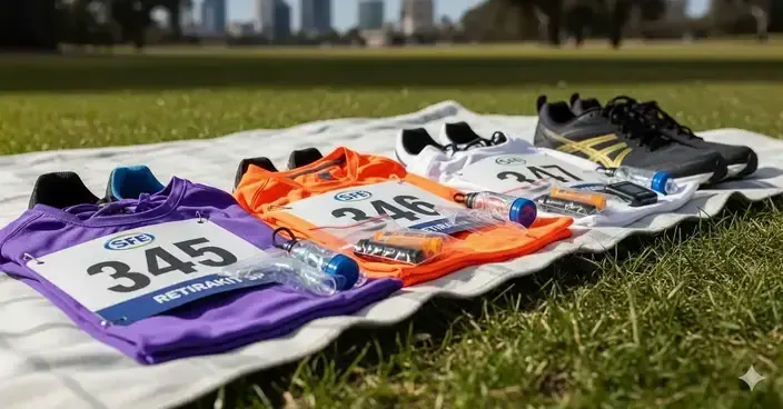 Retirada de kit de corrida feita pela RetiraKit.run, sem filas